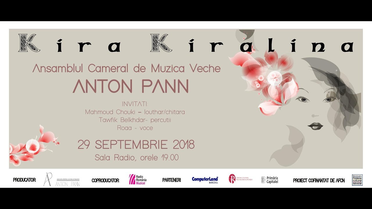Kira Kiralina I-st A part Anton Pann Ensemble & Mahmoud Chouki, Tawfik Belkhdar, Roaa
