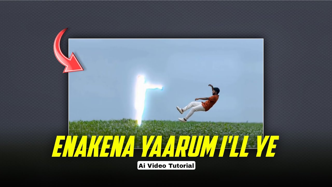 Trending ENAKENA YA YAARUM ILL YE Song Ai Reel Edit Tutorial | Ai Reel Edit Tutorial | Rahul Royzzz