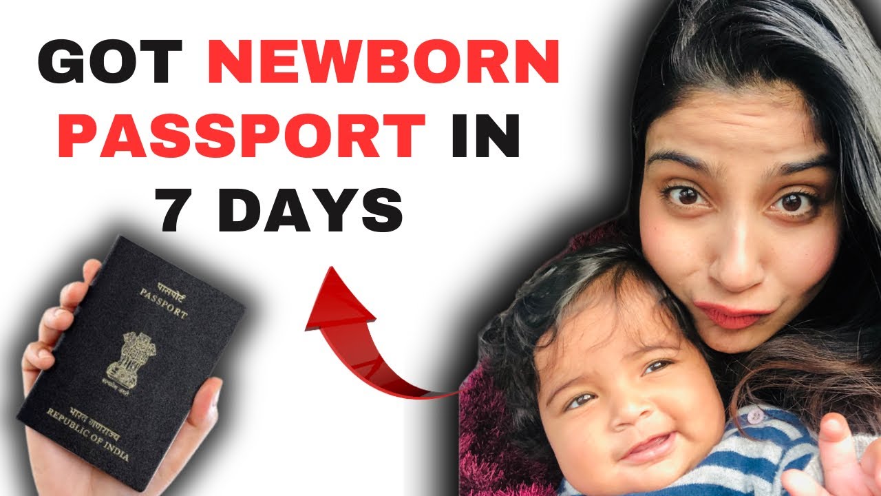 How to apply for newborn baby passport | Newborn baby Tatkal Passport | Infant passport India