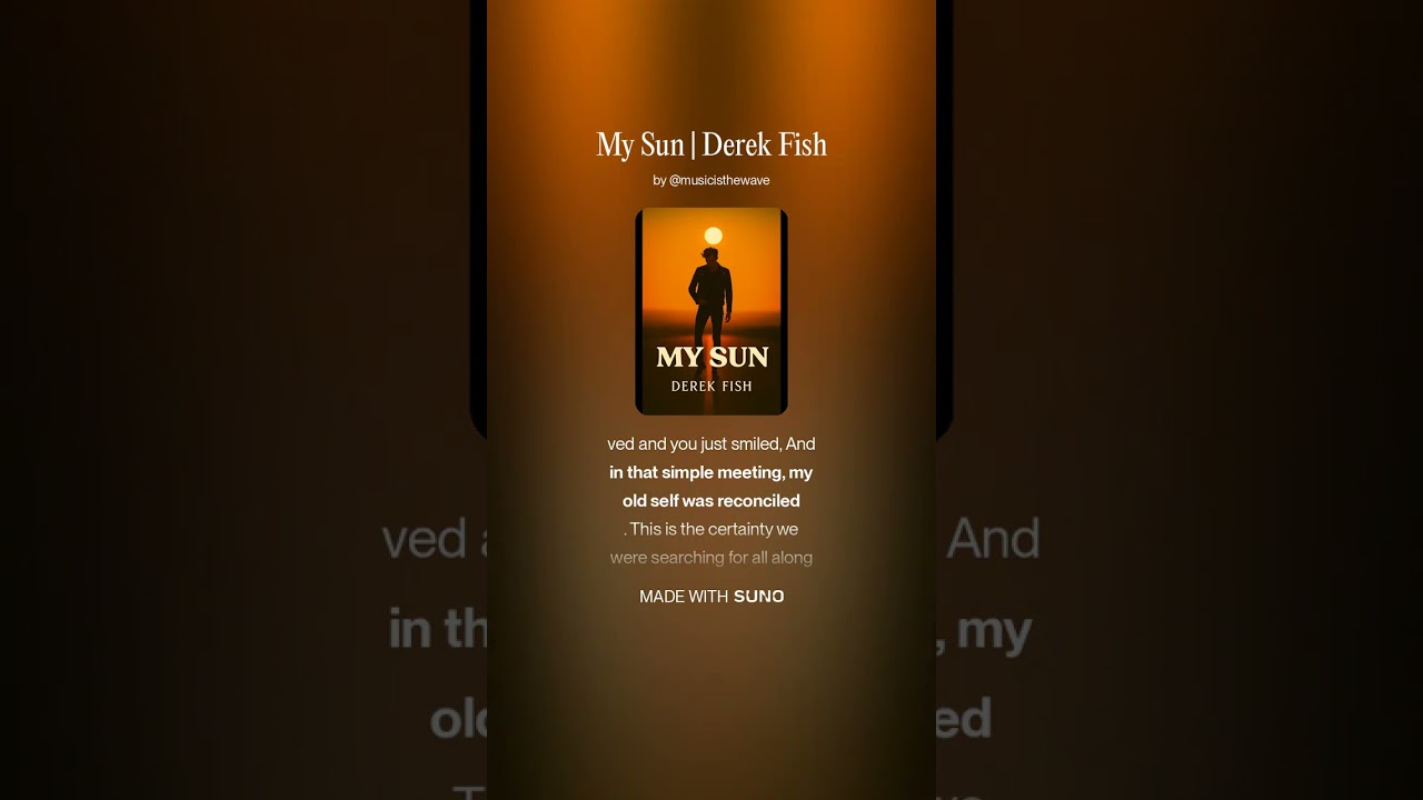 My Sun | Derek Fish | Romantic Indie Rock