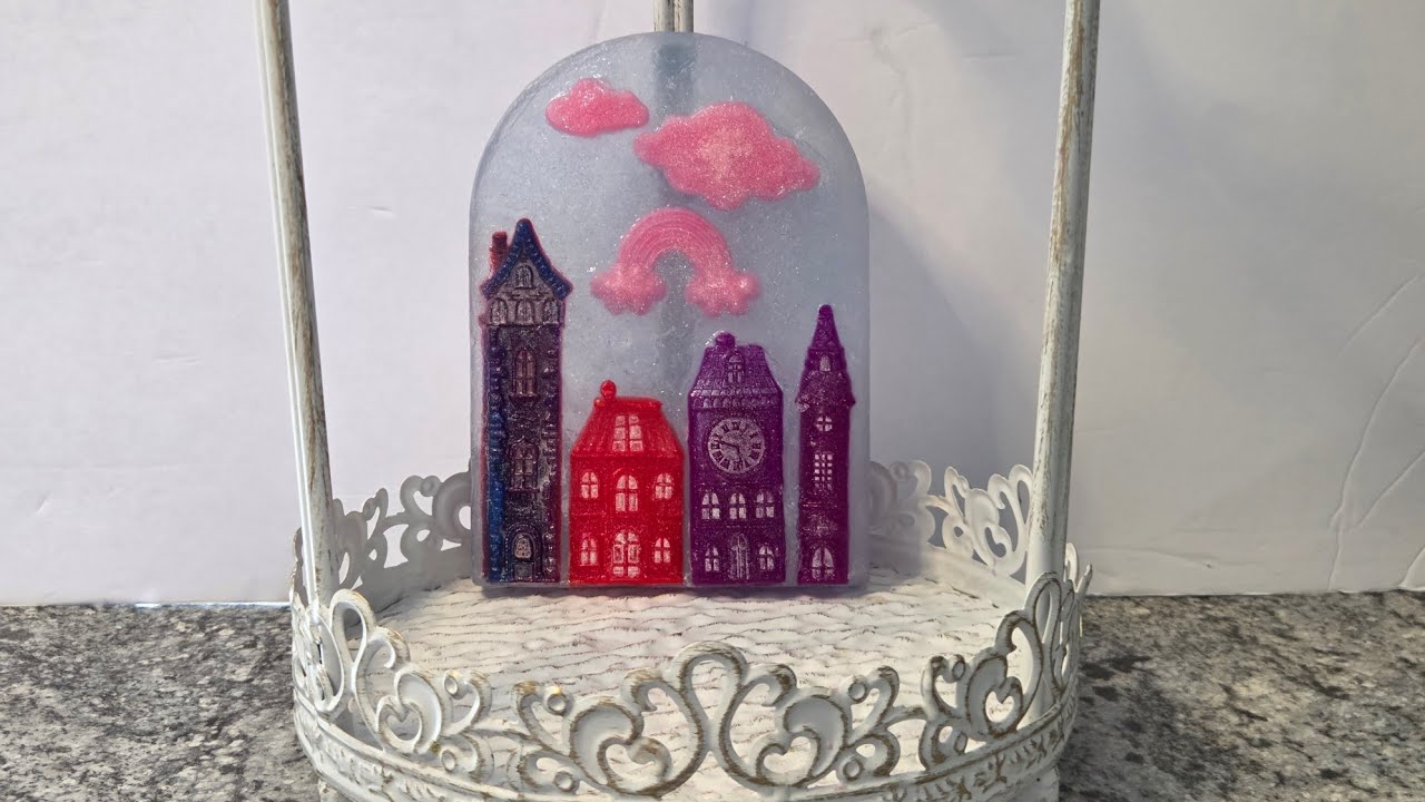 It's a Beautiful Day in the Neighborhood - #meltandpoursoap #diysoap #soap #justsoaps #soapmaking 