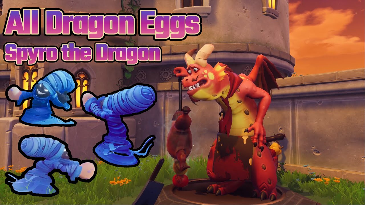 All Dragon Eggs | Spyro the Dragon | Reignited Trilogy