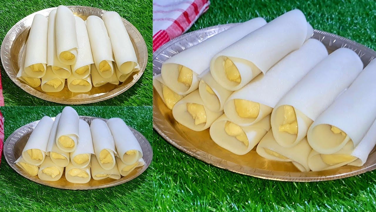 কোমল আৰু মিহিকৈ বনোৱা Patishapta পিঠা ৰেচিপি/Patishapta Pitha recipe in Assamese/Patishapta pitha