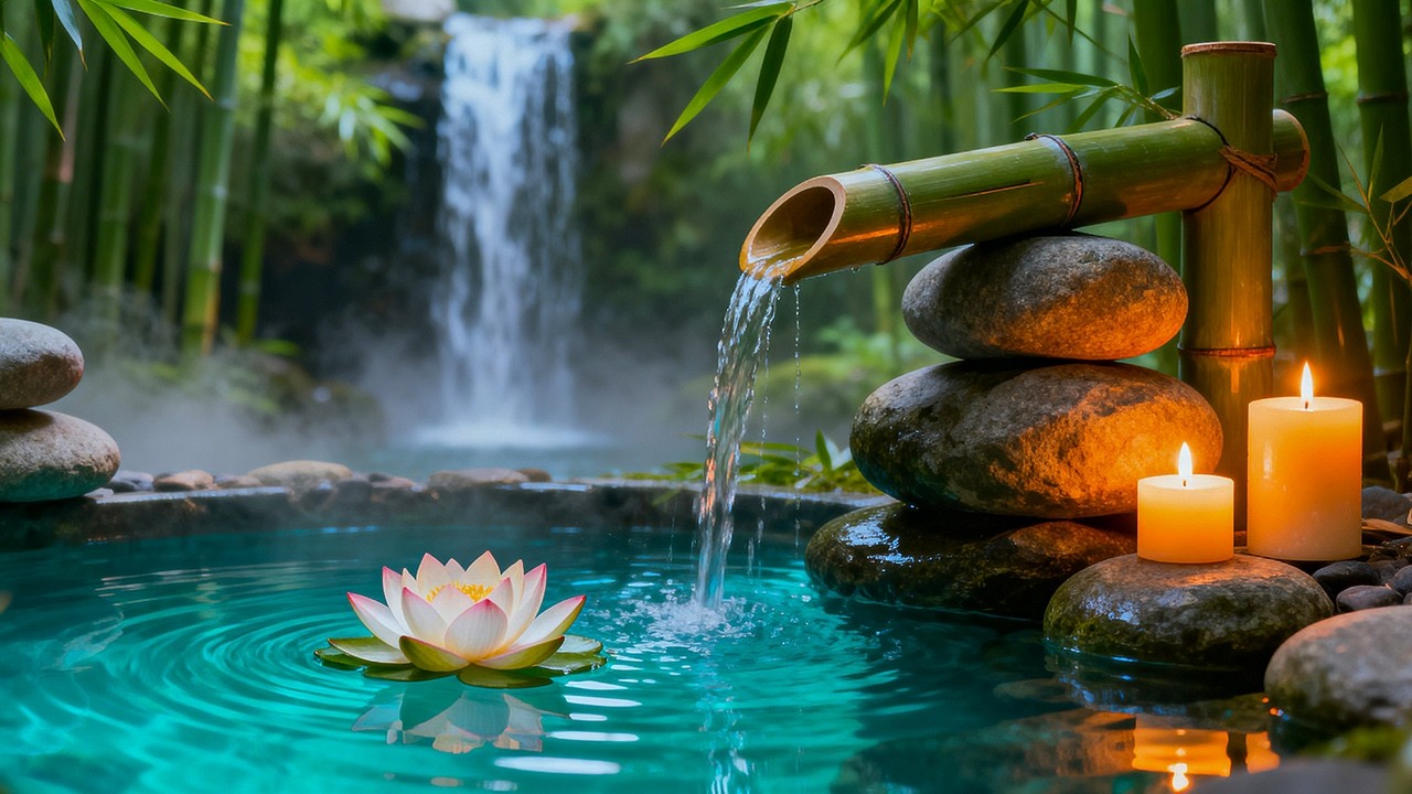 🌙 Healing Water Ambience | Calm Music to Ease Stress & Lift Your Mood