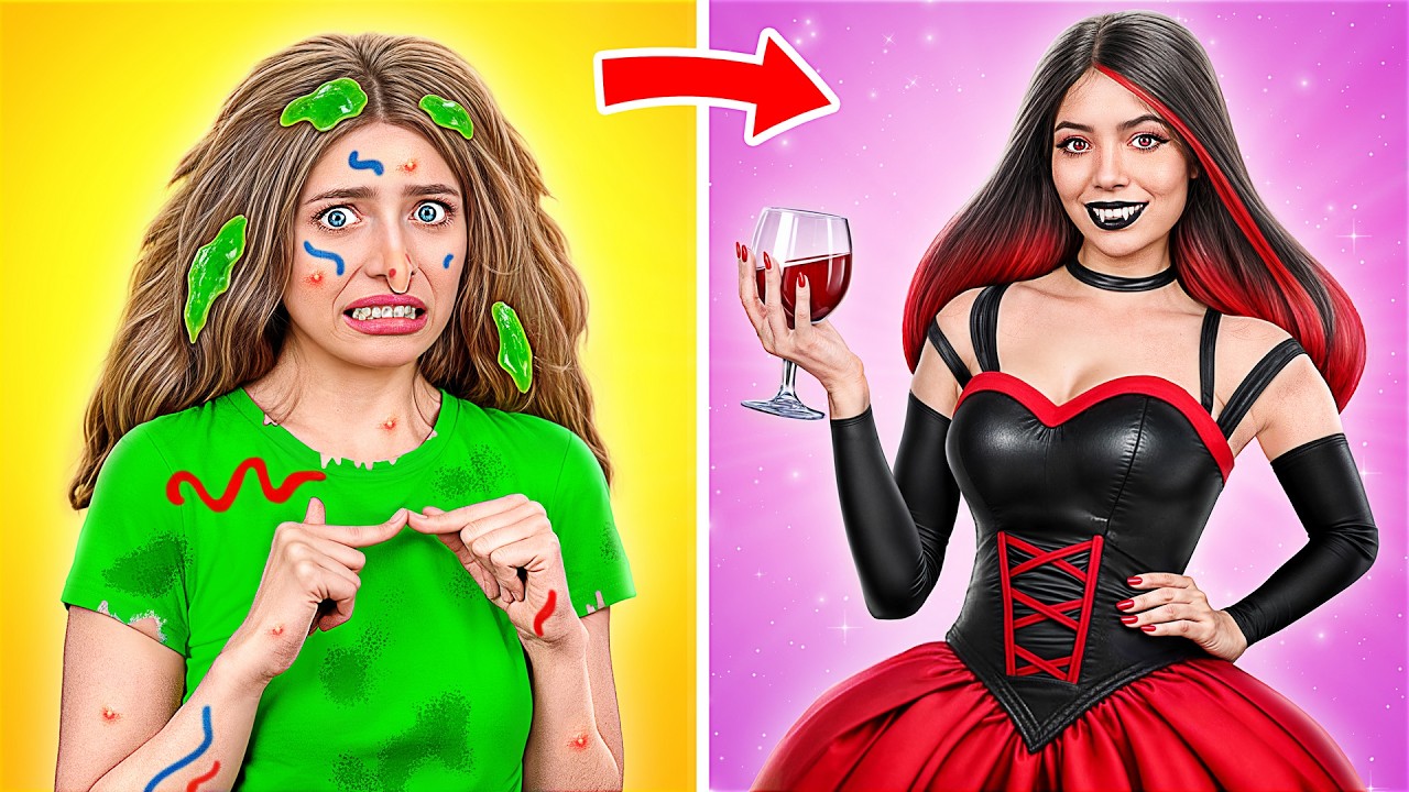 Как стать Вампиром | Лайфхаки для Экстремального Преображения от Multi DO Girls