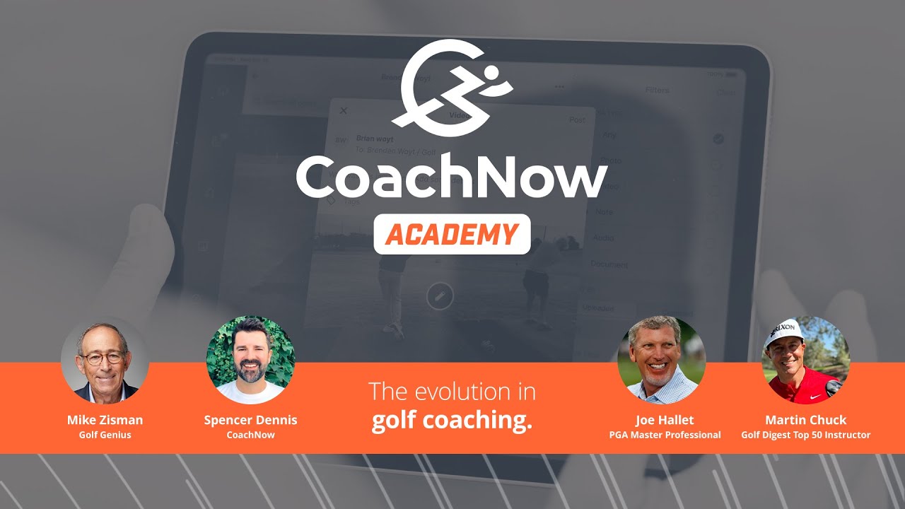 CoachNow Academy...the evolution in coaching 🏌️