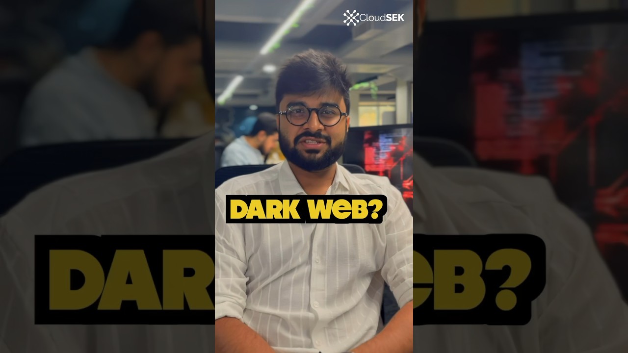 What is dark web?  #cybersecurity #technology #cyberprotection