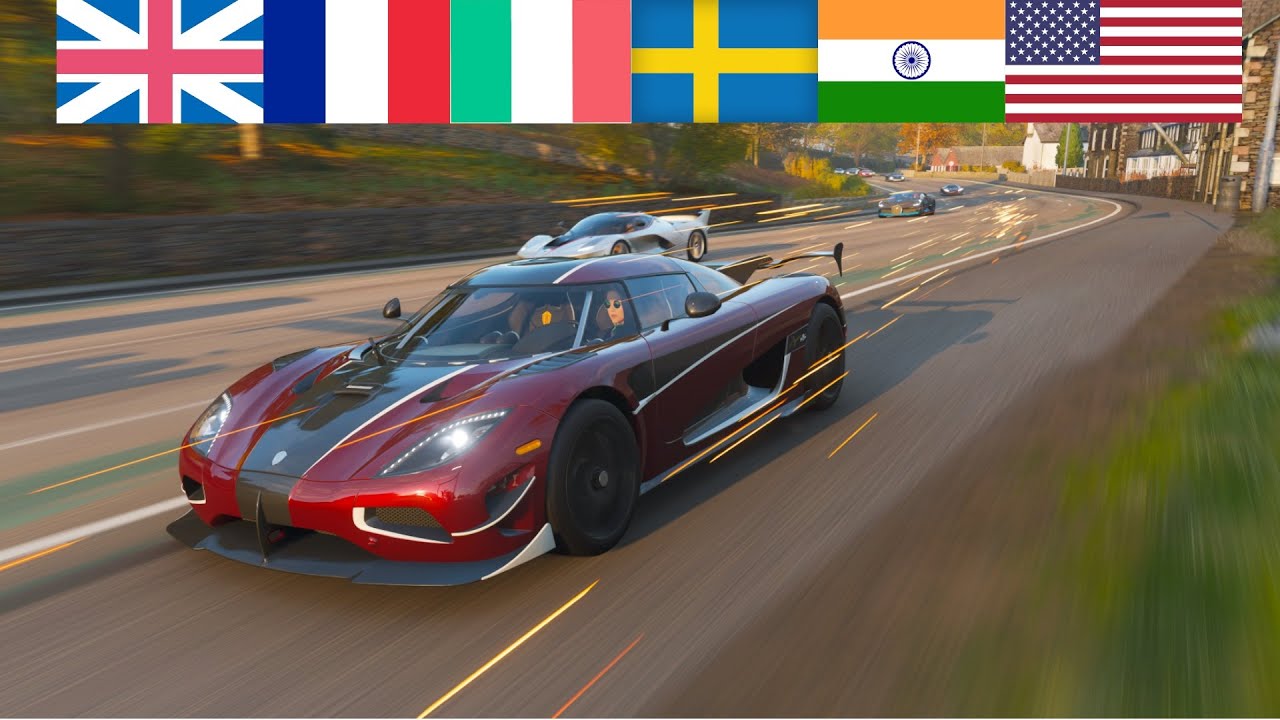BEST CAR FROM EACH COUNTRY 2020 | FORZA HORIZON 4