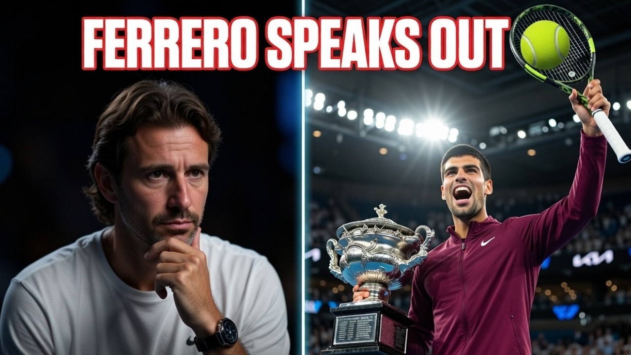 JUAN CARLOS FERRERO BREAKS SILENCE ON CARLOS ALCARAZ SPLIT AND SHOCK AUSTRALIAN OPEN SPEECH SNUB