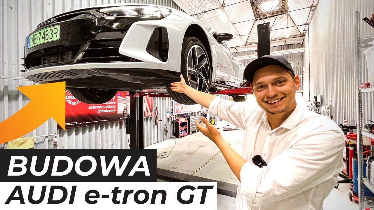 Audi e-tron GT od spodu! Czy Audi nauczyło się robić ELEKTRYKI? 🤔