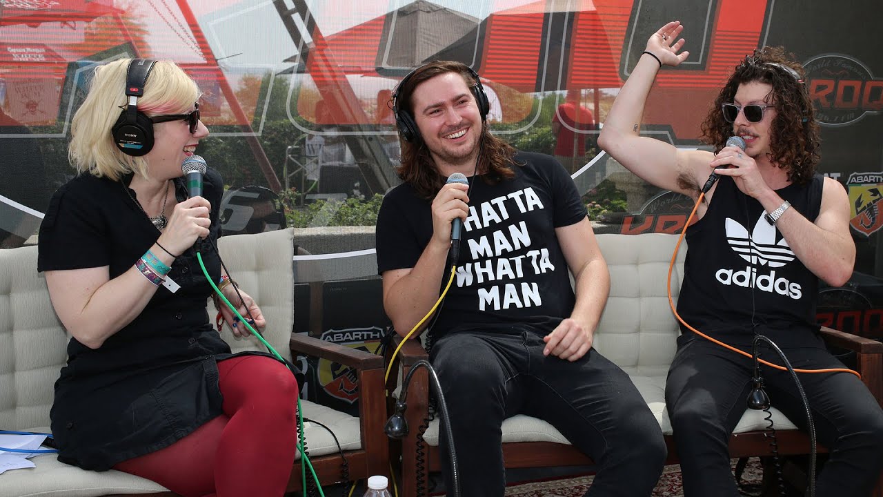 Kat Corbett Interviews Peking Duk at the KROQ Coachella House