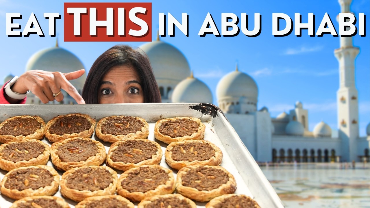 I Tried The BEST Street Food in Abu Dhabi (24 Hours)