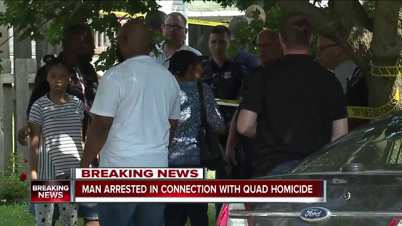Cleveland police book man for aggravated murder in Slavic Village quadruple homicide