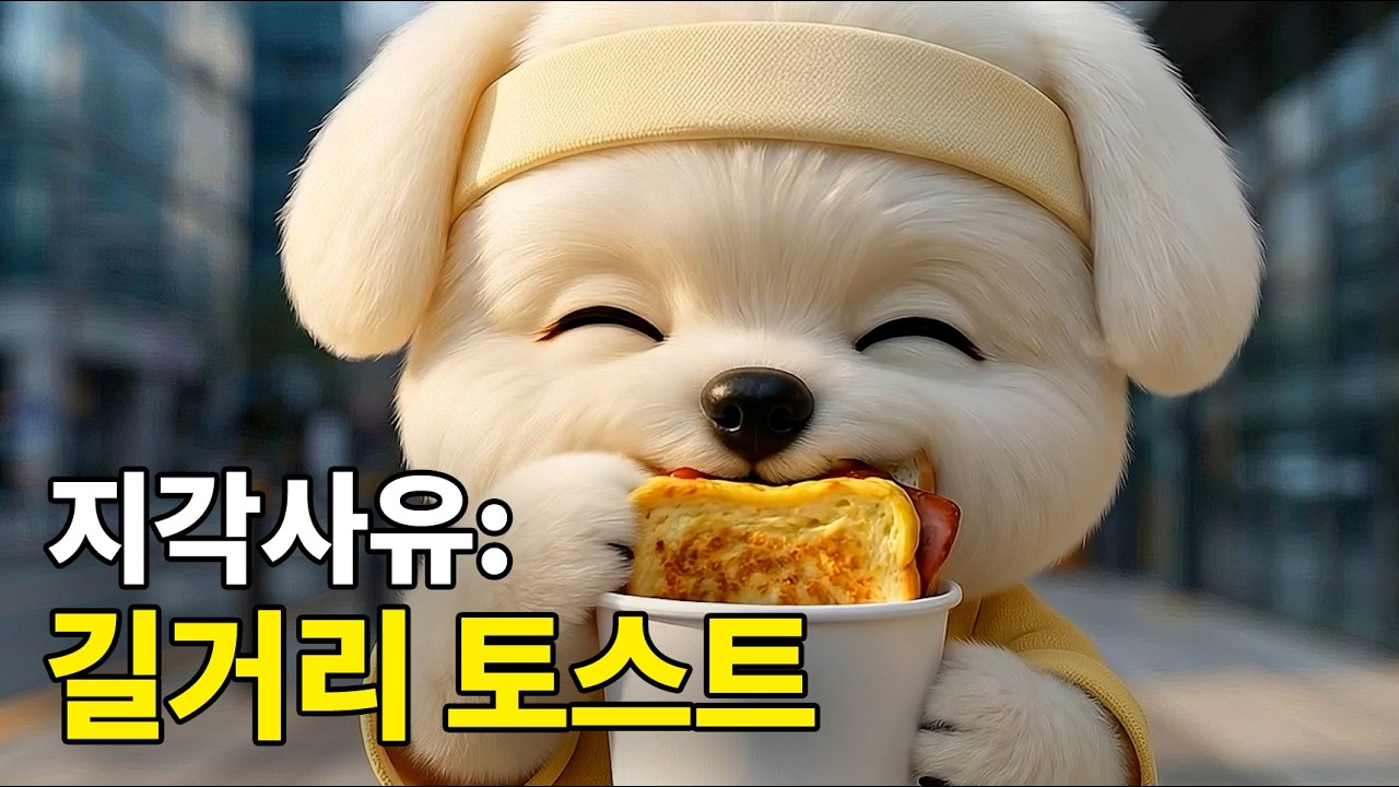 지각 확정이지만 토스트는 못 참아 🥪 고탄수화물의 치명적인 아침 유혹 (feat. 길거리 토스트)