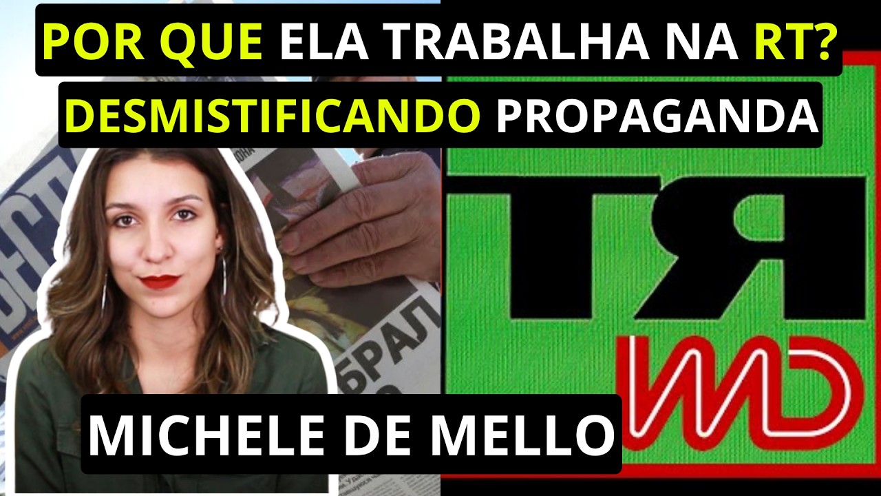 RT News vs M&iacute;dia Hegem&ocirc;nica | Michele de Mello Desmistifica Acusa&ccedil;&otilde;es