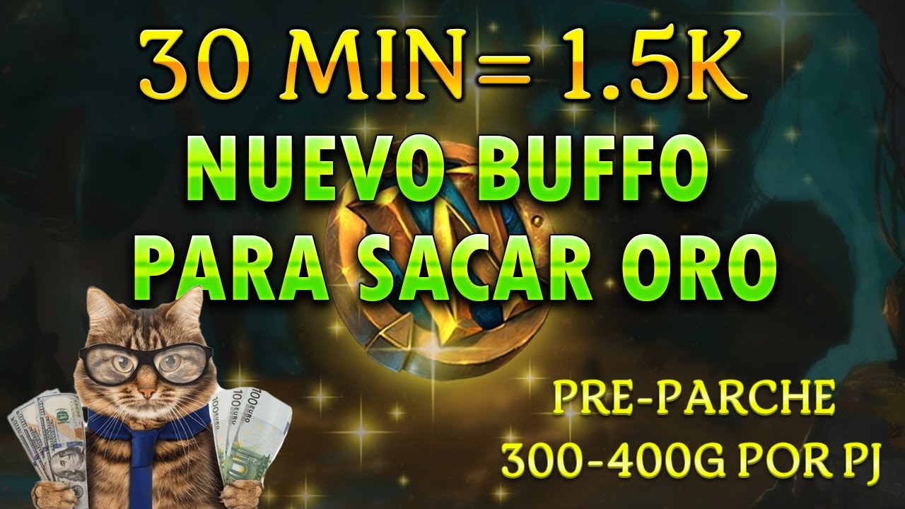 BUFFFO PARA SACAR ORO, PARCHEADO NUEVO METODO EN DESCRIPCIÓN