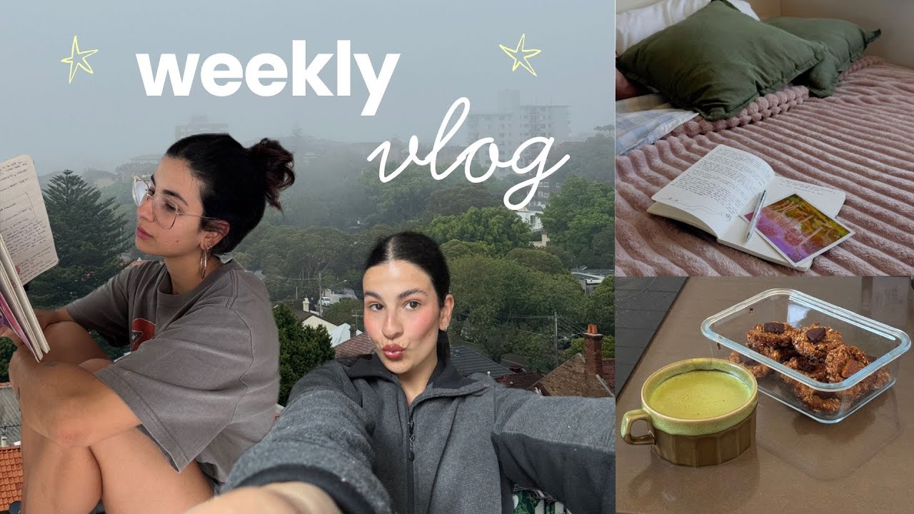 vlog semanal 🍵 mañanas lentas, matcha & journaling.