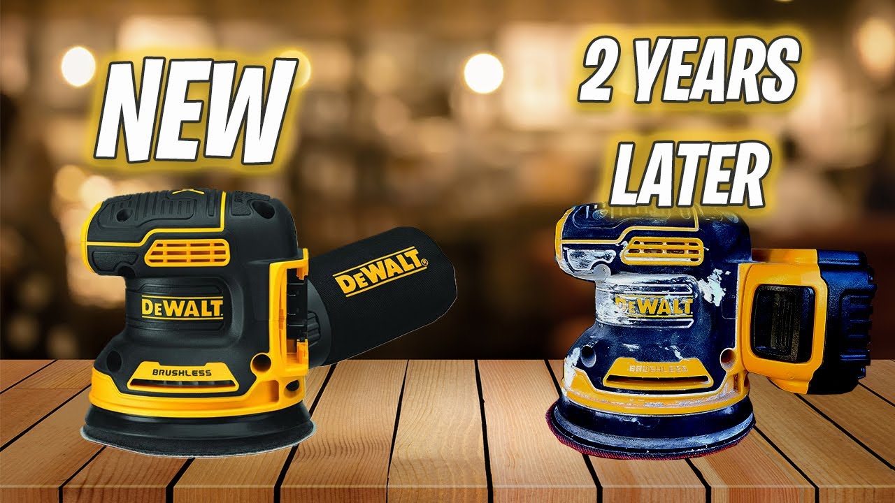 How did the Dewlalt Cordless Orbital Sander Hold Up After Two Years of Heavy Use? LET