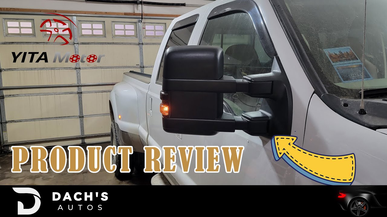 2005 F-350 Tow Mirrors installation YITAMORTOR