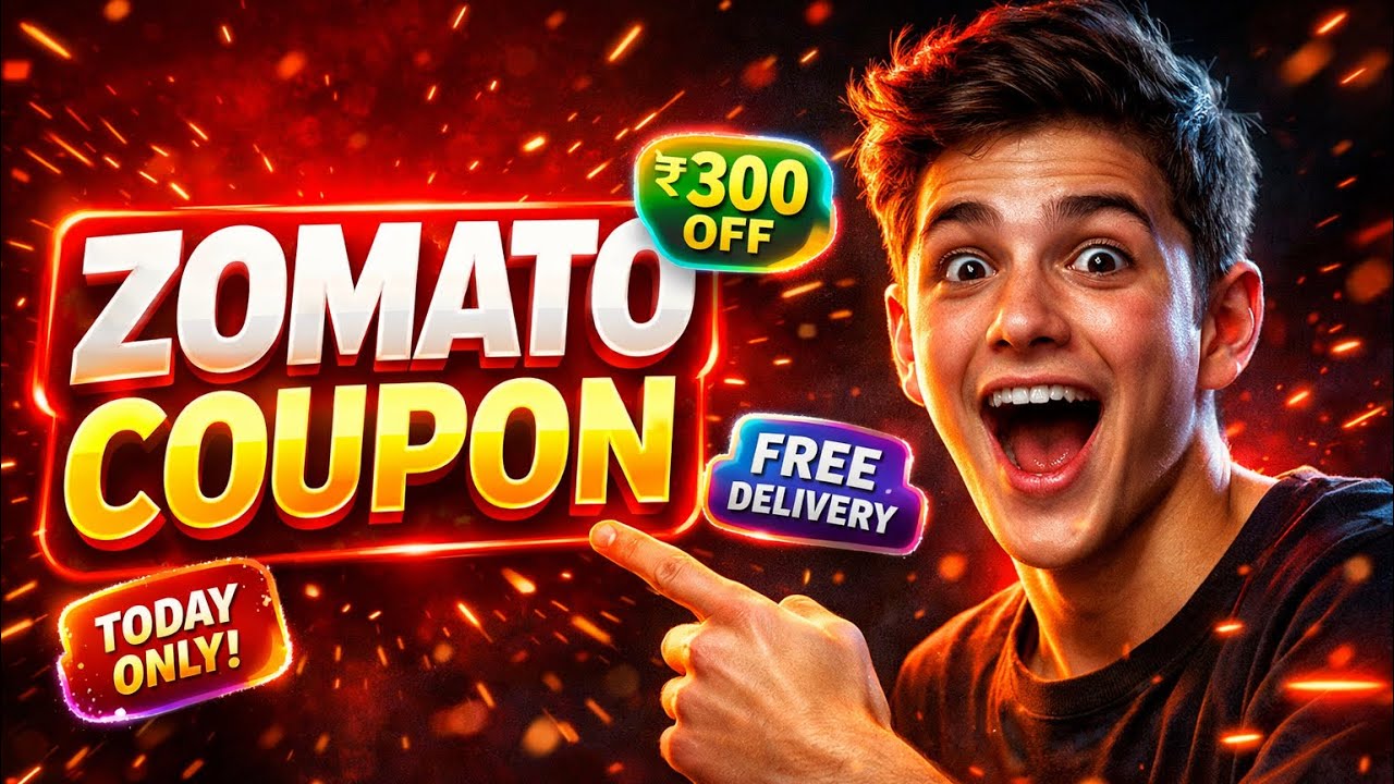 Zomato Coupon Code Today 🔥🍔 | Flat Huge Discount on Food Orders 💥🍕 | Working Deals Now 🚀