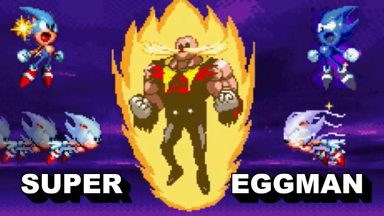 Super Eggman VS Super Sonic Hyper | Sonic Dark Sonic | Lightning Speed Sonic