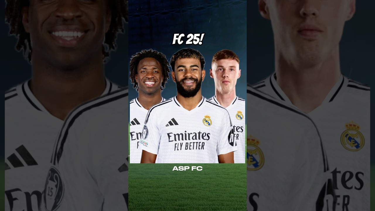 What will the Real Madrid team look like in 10 years according to FC 25?