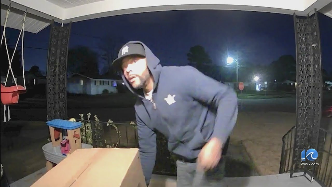 Portsmouth porch pirate steals Christmas, caught on camera