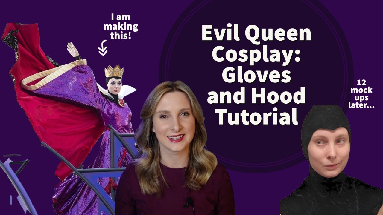 Gloves and Hood Tutorial | The Evil Queen | Tilli Boom Cosplay