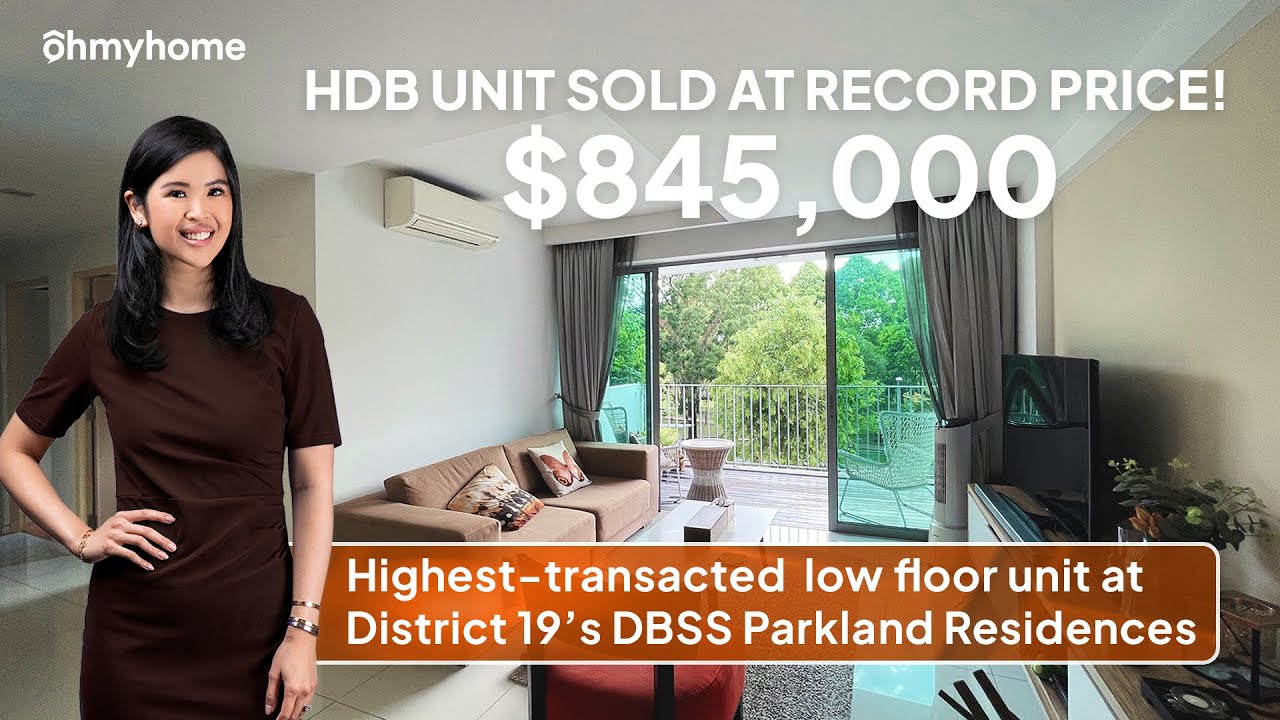 Parkland Residences | D19's rare DBSS 4-bedroom unit | Condo-like HDB | Unblocked Punggol Park view