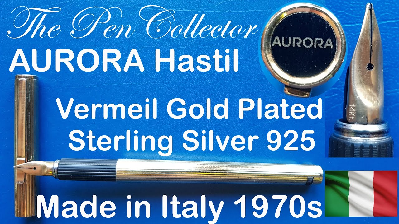 AURORA Hastil Vermeil Fountain Pen Review