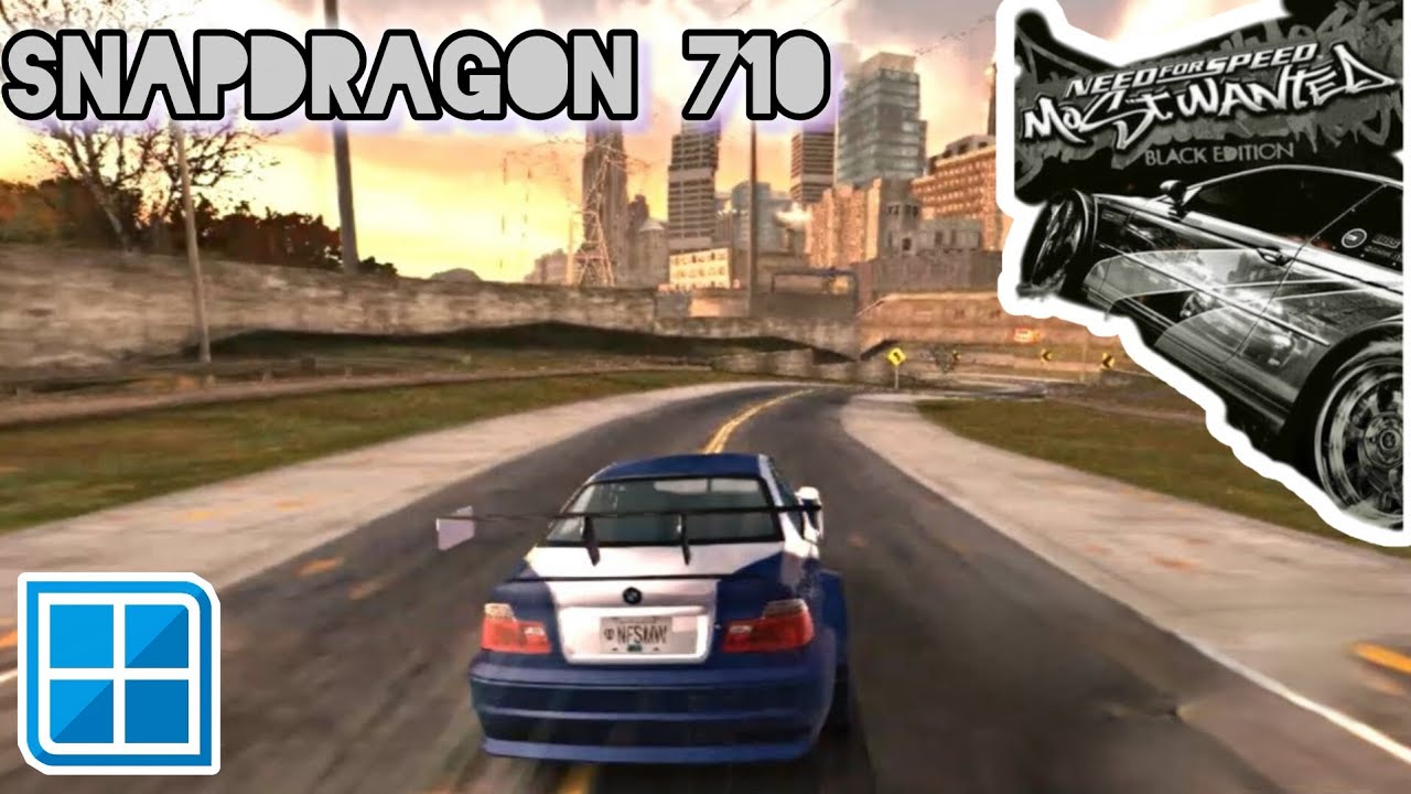 Testando NFS most wanted 2005 Black edition de Pc pelo winlator num celular de snapdragon 710💥