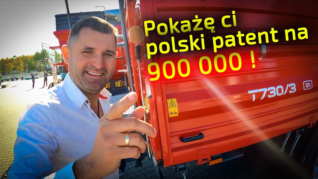 Kt&oacute;ra przyczepa jest lepsza: burtowa, czy skorupowa?👉 Metalfach T730/3 [Korbanek]