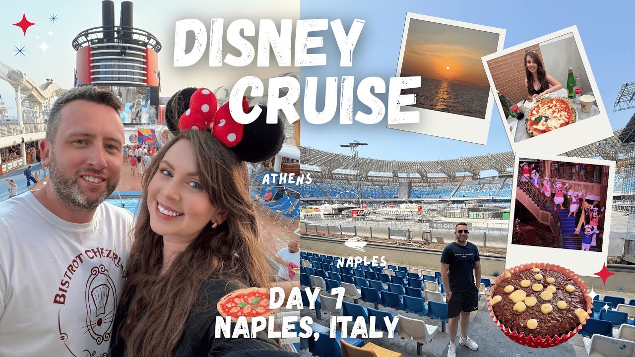 Disney Cruise Line Vlog | Day 7 - Naples, Italy | Disney Fantasy | Michelin Rated Pizza | June 2025