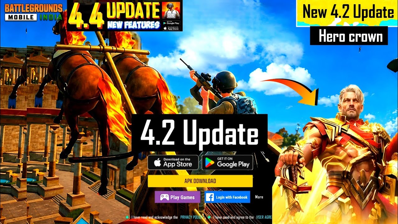 BGMI 4.4 UPDATE FINALLY NOTICE | HOW TO DOWNLOAD 4.4 UPDATE | BGMI PLAY STORE UPDATE | BGMI 4.4 