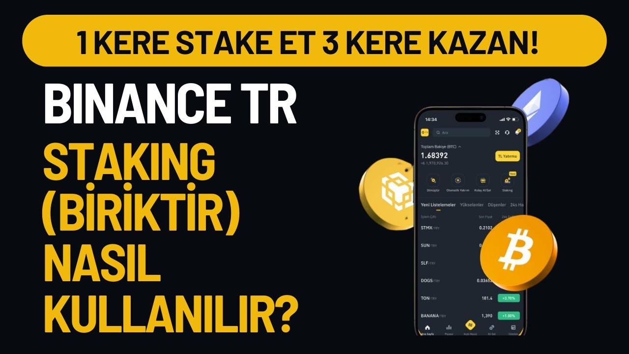 Binance TR Staking (Biriktir) Nasıl Yapılır? Binance TR Stake Nedir? Binance TR Pasif Gelir