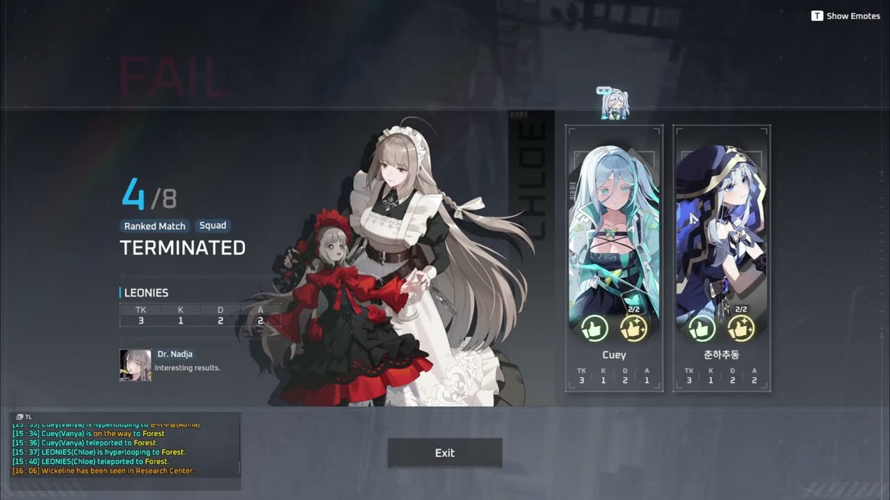 Eternal Return Chloe And Nina Rank Climb 