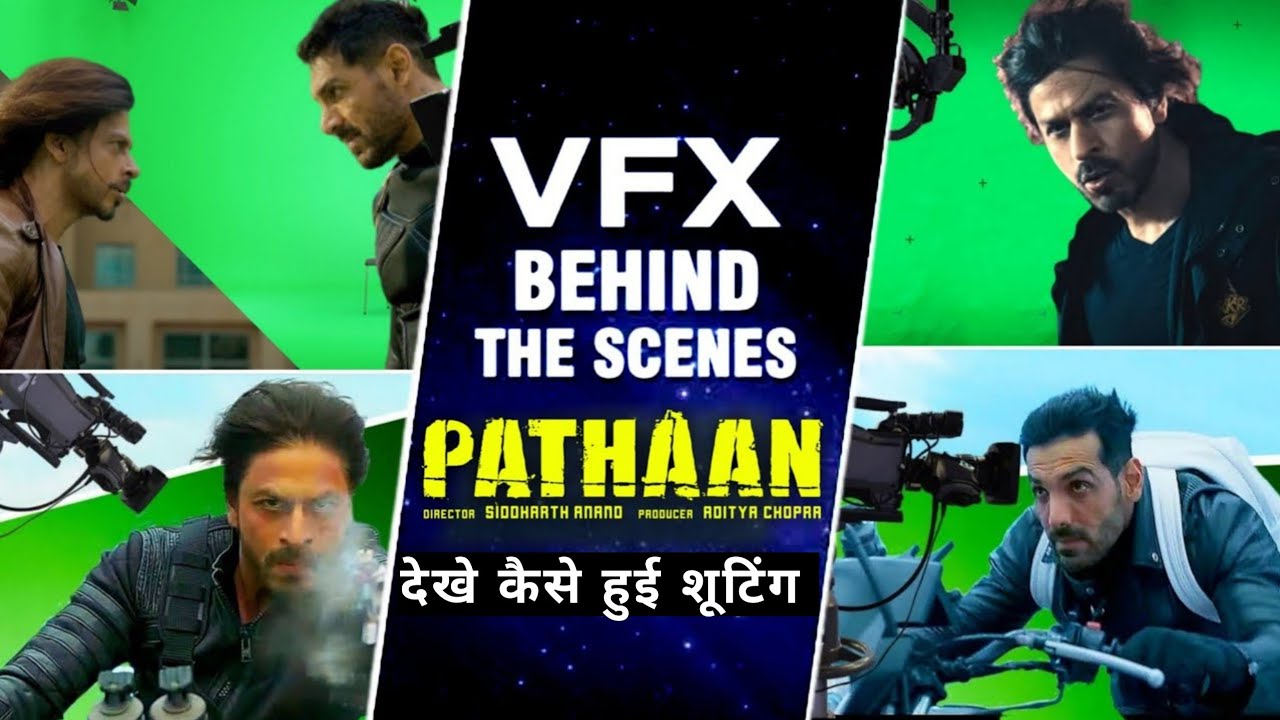 Pathan Movie Vfx Making and Behind The Scenes| Shah Rukh Khan| Deepika Padukone| John Abraham