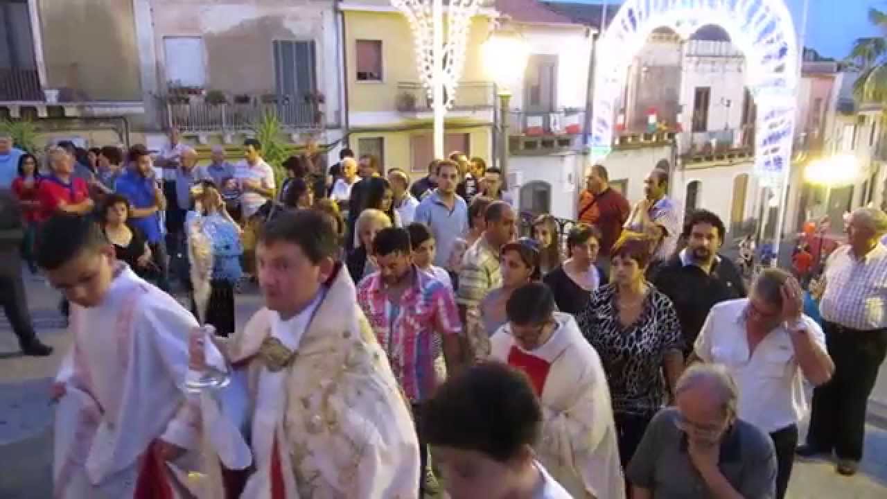 Festa S Giovanni Battista 2014 a S Giovanni Montebello e Processione con le Reliquie del Santo