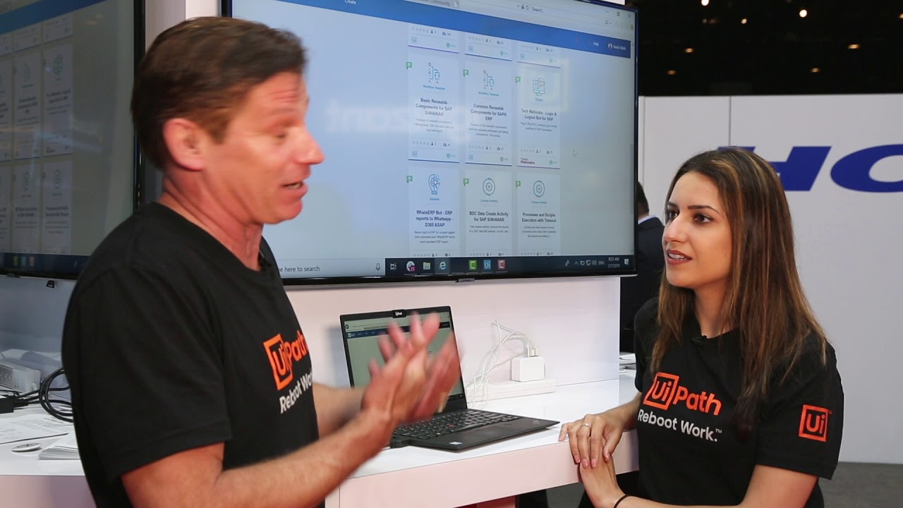 Автоматизация SAP BAPI и других функций с помощью UiPath Go! Основные моменты #SAPPHIRENOW
