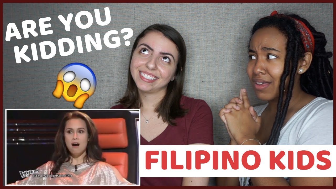 PHILIPPINE KIDS NAILING ENGLISH SONGS (REACTION)