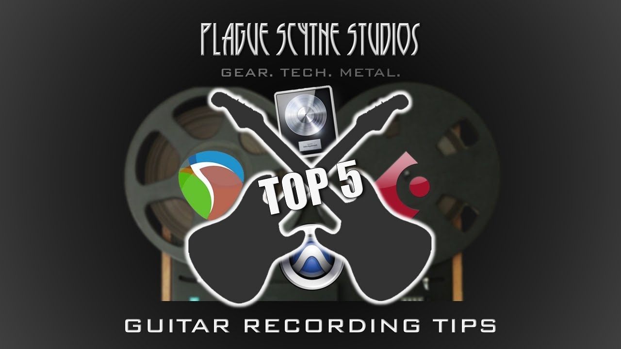 My Top 5 - Guitar Recording Tips & Tricks