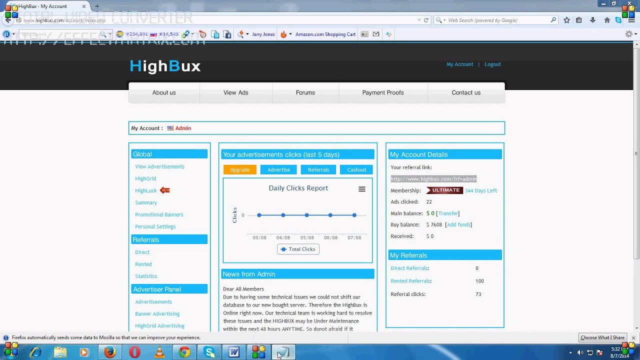 How to get Direct Referrals (DR) in HighBux