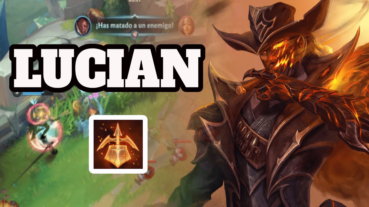 LUCIAN Y SU DAÑO DESCOMUNAL - TEM 12 - WILD RIFT