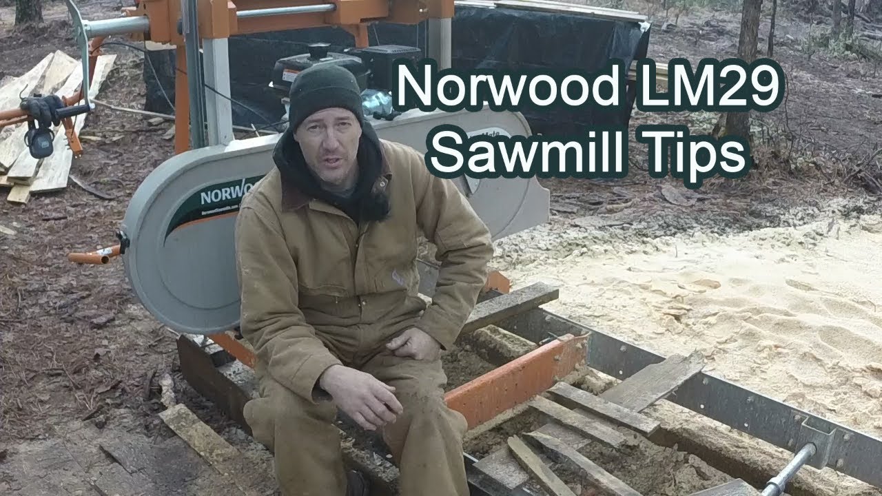 A few Norwood LM29 sawmill tips - norwood portable sawmills