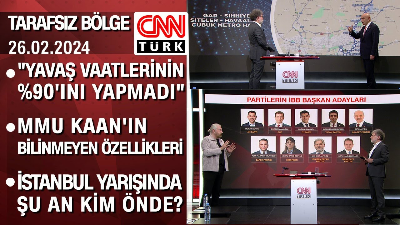 Altınok vaatleri | KAAN'ın bilinmeyen özellikleri | İstanbul'da kim önde? - TarafsızBölge 26.02.2024