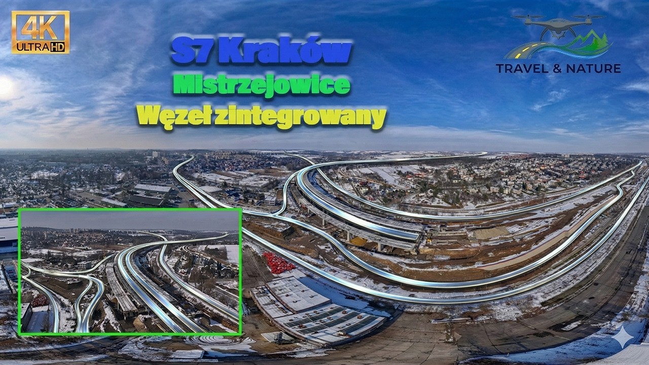 Budowa #S7 #Widoma #Krak&oacute;w Zintegrowany Węzeł Mistrzejowice