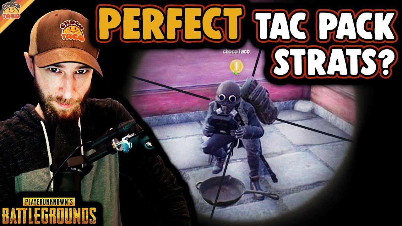 Has chocoTaco Already Perfected the Tactical Pack (Magic Sack) Strats? - PUBG Taego Solos Gameplay