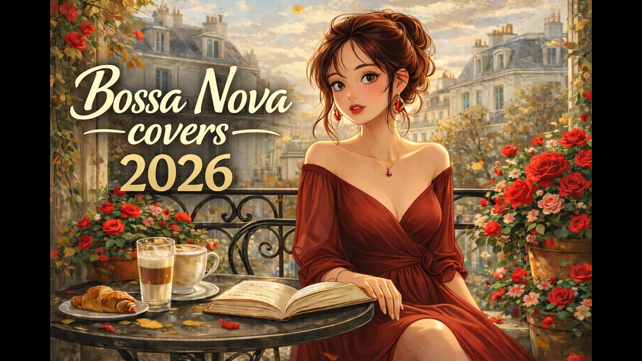 Best Soft Bossa Nova Covers of Top 50 Hits – Bossa Nova Smooth Playlist for Study & Work