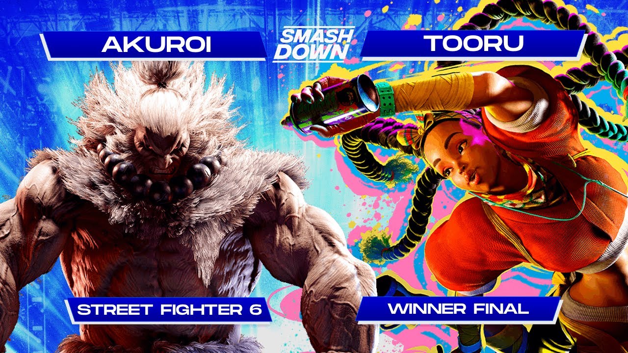 SMASHDOWN DOUBLE OR NOTHING - Akuroi (Akuma) Vs. tooru (Kimberly) - Winner Final - SF6