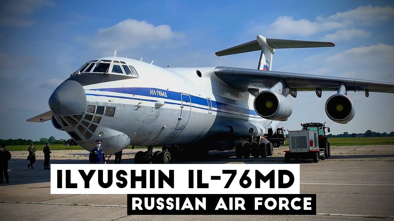 [1.000.000 views SPECIAL] Ilyushin IL-76MD Landing & Close Up view